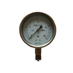 YE-100/150B不銹鋼膜盒壓力表